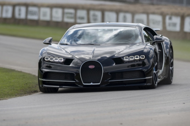 Το supercar Bugatti Chiron στο Le Mans