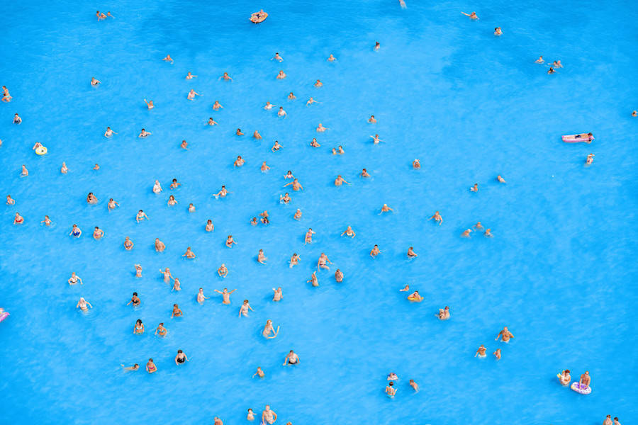 Aerial Photographs of Vacationers in the Adriatic Sea17 900x600