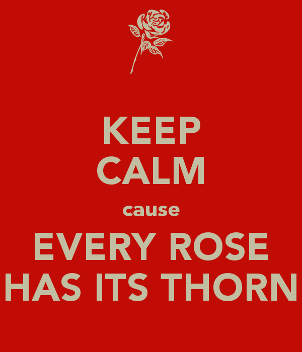 keep calm rose