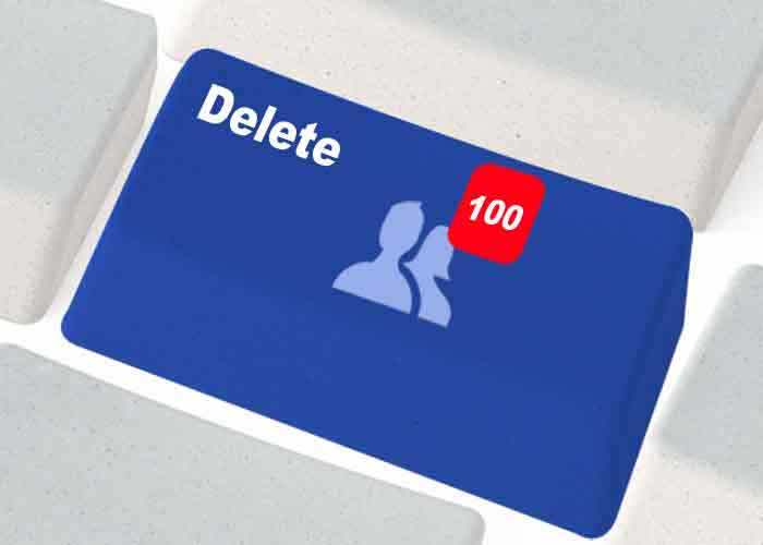 delete multi friends on Facebook