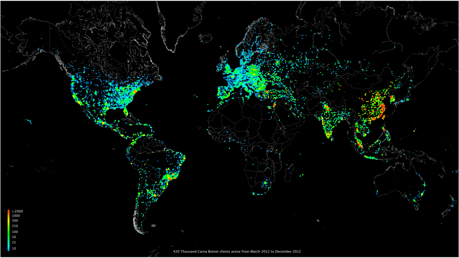 internet map botnet
