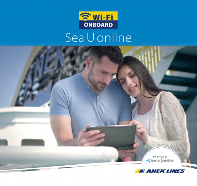 Ταξιδέψτε με ANEK LINES και  σερφάρετε με το αναβαθμισμένο WiFi On Board