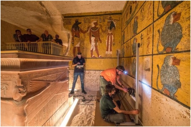 Νέες ανακαλύψεις στον τάφο του Τουταγχαμών
