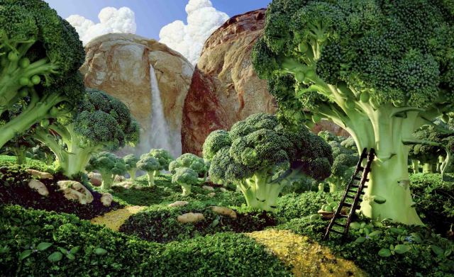"Foodscapes" - Mαγικά τοπία φτιαγμένα από τρόφιμα