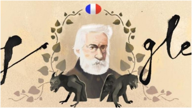 Η Google με το doodle της τιμά τον μεγάλο Γάλλο διανοούμενο Βίκτωρ Ουγκό