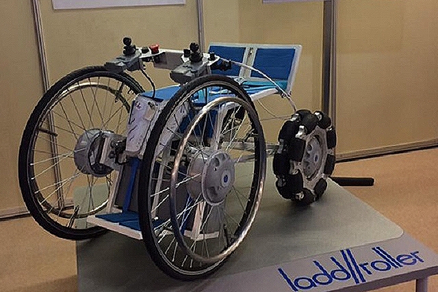 Η ομάδα του Laddroller διευκολύνει τη ζωή των ατόμων με αναπηρία