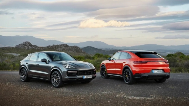 Η Porsche λανσάρει τα δύο  νέα Cayenne coupe crossover