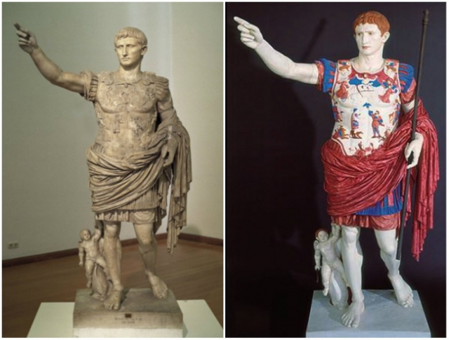 Τα αγάλματα της αρχαιότητας δεν ήταν έτσι όπως νομίζουμε
