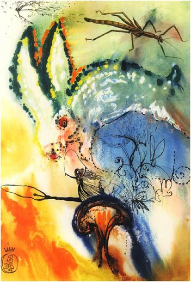 12 καταπληκτικά έργα του Salvador Dali για την &quot;Αλίκη στη χώρα των θαυμάτων&quot;