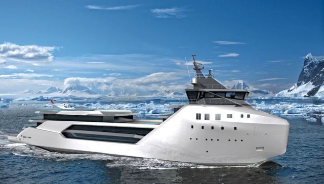 Ένα υπερπολυτελές super yacht για άνετες εξερευνήσεις