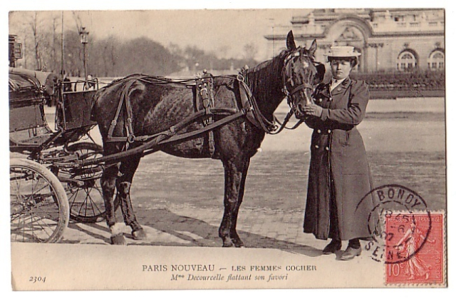 Η Madame Decourcelle κι οι πρώτες γυναίκες οδηγοί ταξί στο Παρίσι