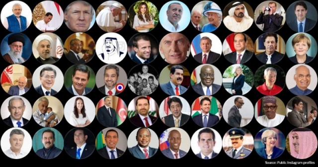 Μάχη των ηγετών του κόσμου στο instagram