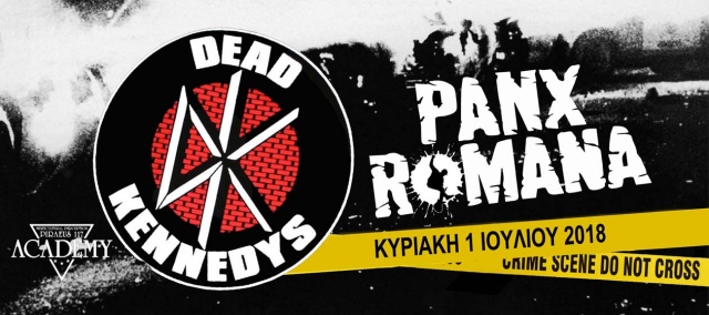 Oi Dead Kennedys και οι Panx Romana στο Piraeus 117 Academy