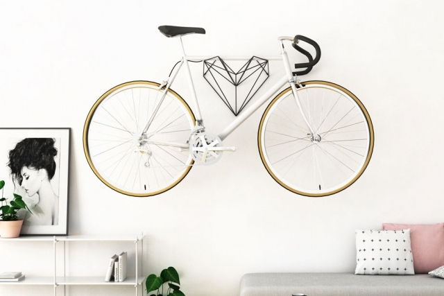 Μια καταπληκτική κρεμάστρα τοίχου για το ποδήλατο σας