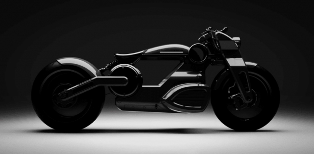 Μια υπέρ-φουτουριστική μοτοσικλέτα επιστημονικής φαντασίας