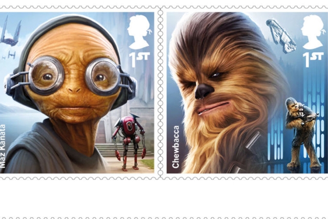 Star Wars: Τώρα και σε γραμματόσημα