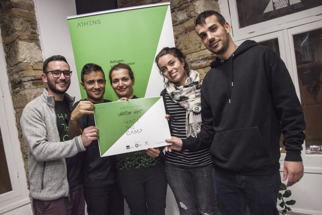 Οι νικητές του #HackTheCamp καινοτομούν για το προσφυγικό